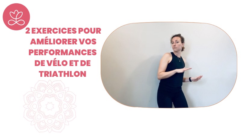 Jour 28. 2 exercices pour améliorer vos performances de vélo et de triathlon avec Marie-Ève Boyer-Rémillard (8 min)